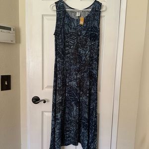 NWT blue Hawaiian dress